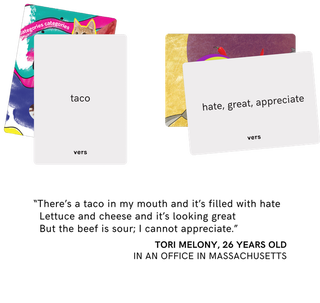 Illustration for article titled A Card Game That'll Help You Freestyle Rap